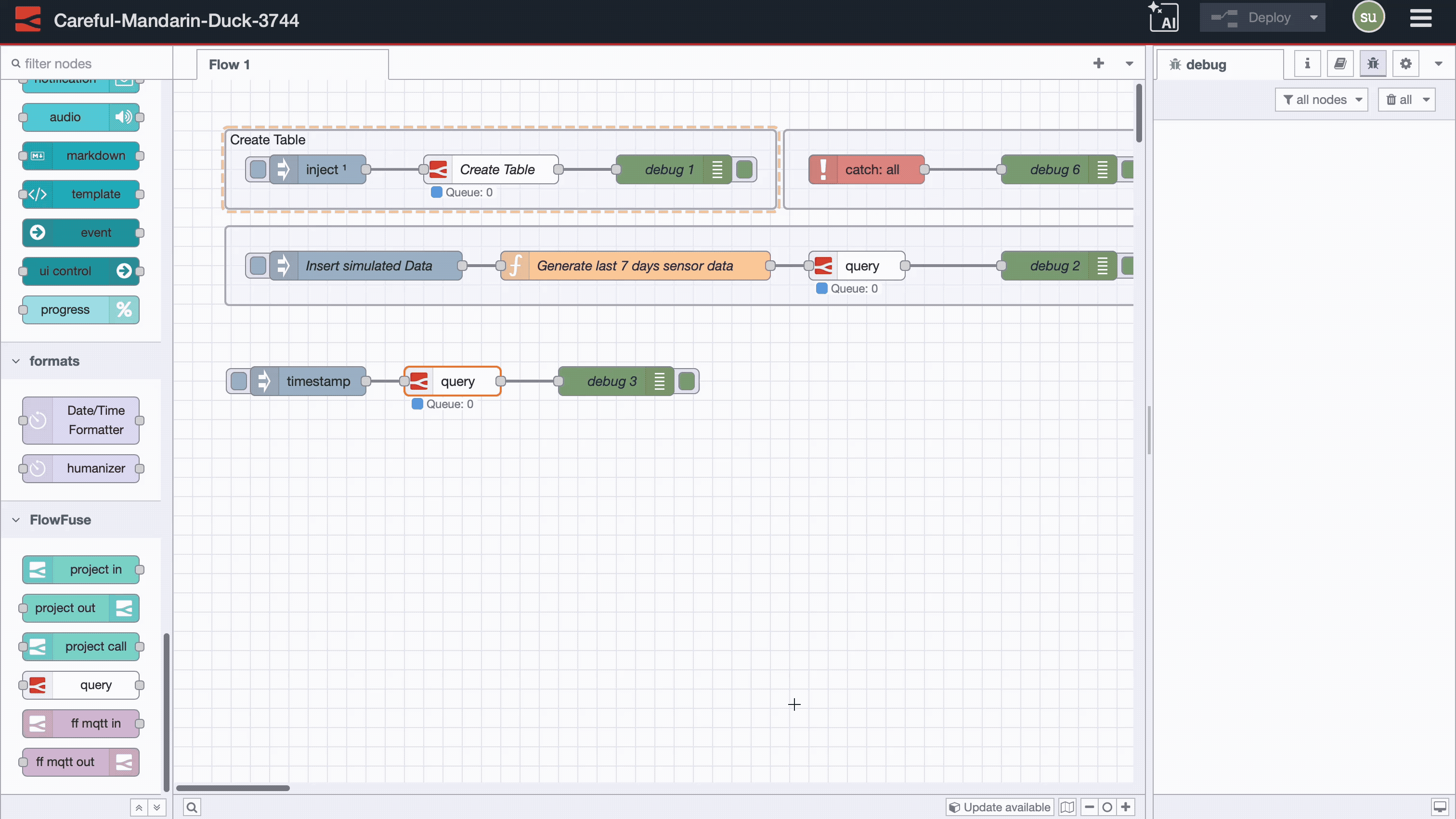 Query Node AI Assistant