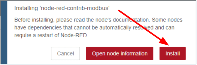 Installing the custom node Installing the custom node