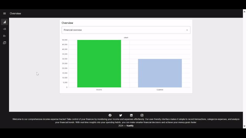 Image showing Collapse to icon sidebar "Image showing 'Collapse to icon' sidebar"